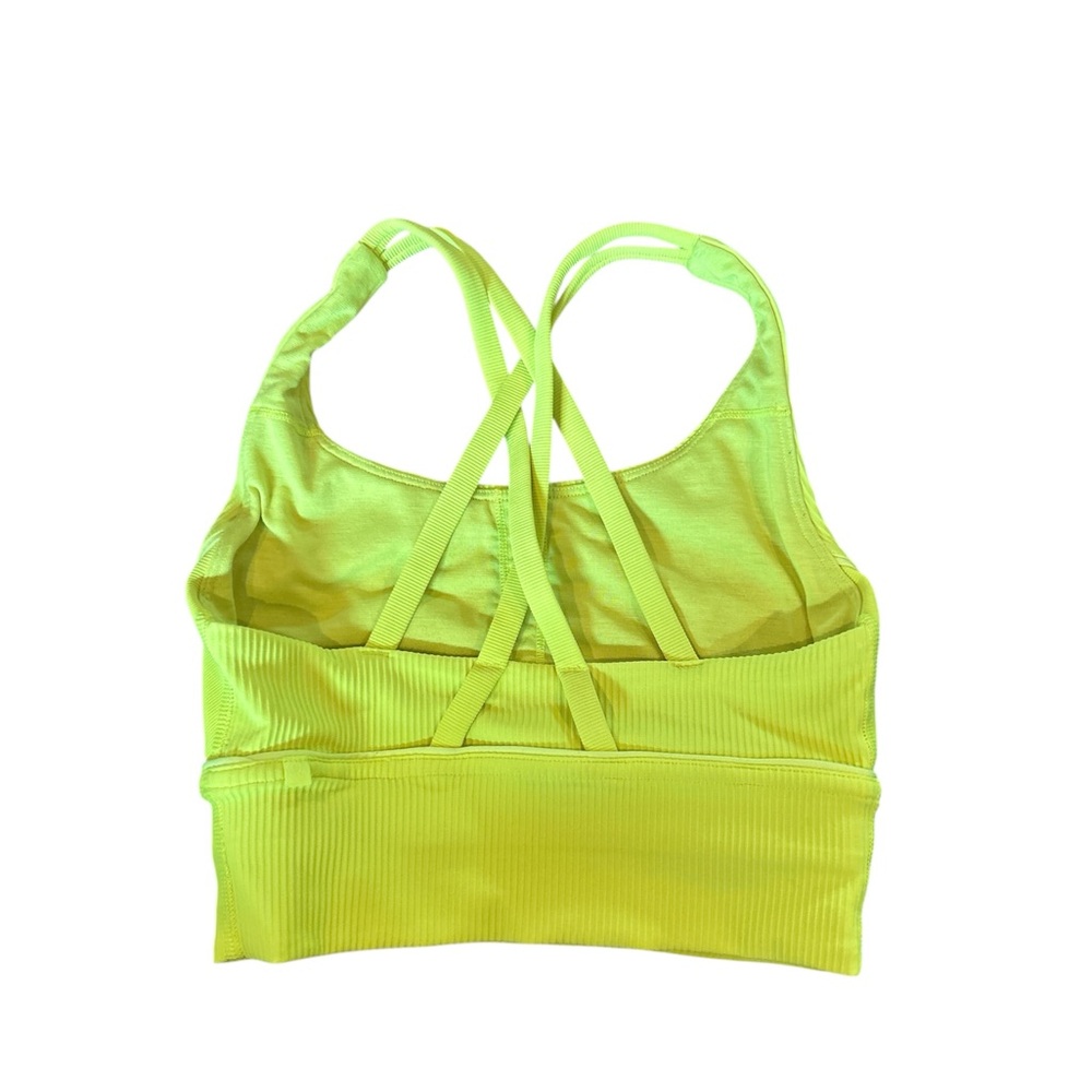 Lululemon Women’s Size 2 Longline Energy Ribbed Bra EUC